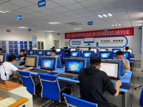 山東省青年職業技能大賽計算機網絡管理員決賽在淄開幕，團省委副書記尚勝波出席并強調技術推廣